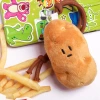 Erbin Southern Little Potato Pendant, Cute plush little potato doll pendant, keychain, creative figurine keychain details Picture